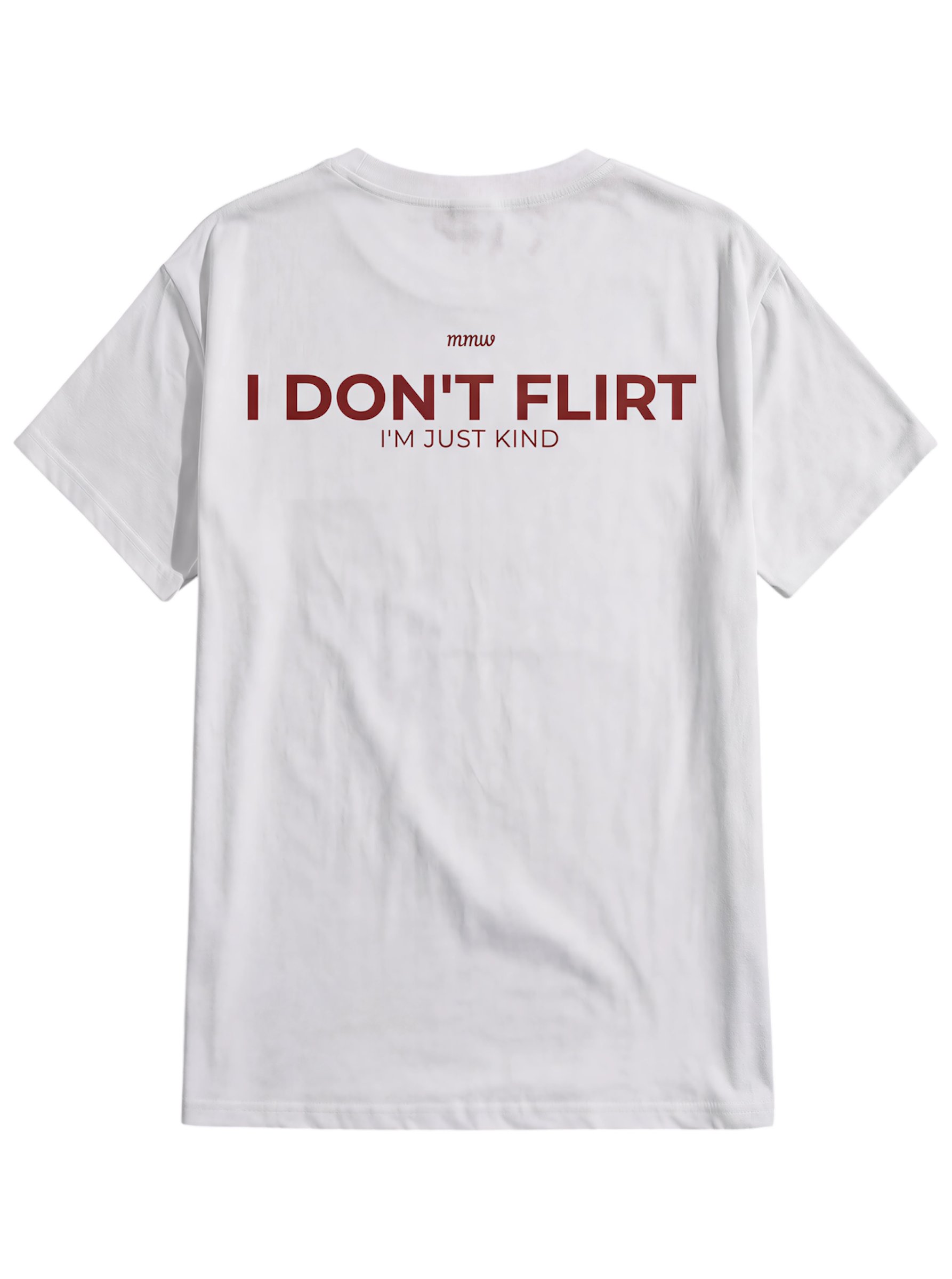 I DON'T FLIRT tee