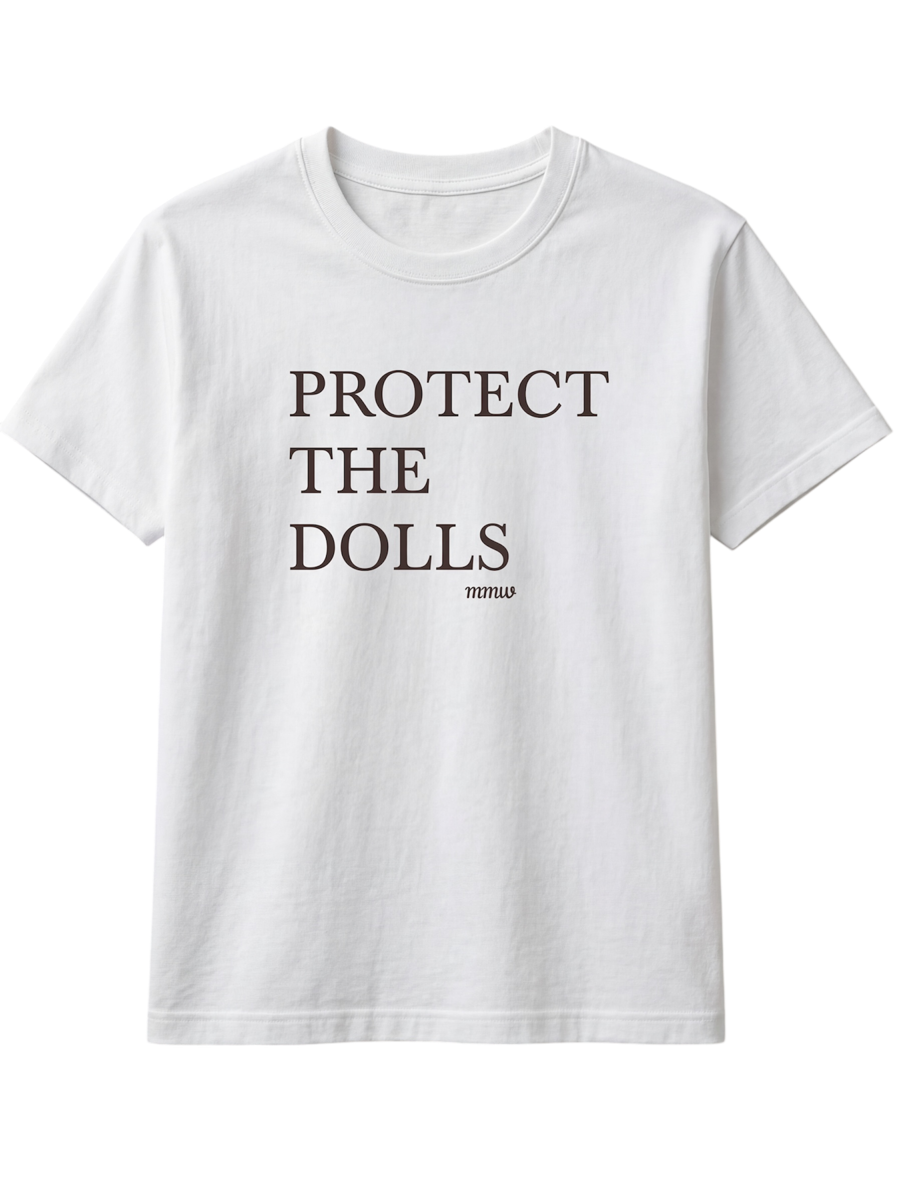 PROTECT THE DOLLS (WHITE)