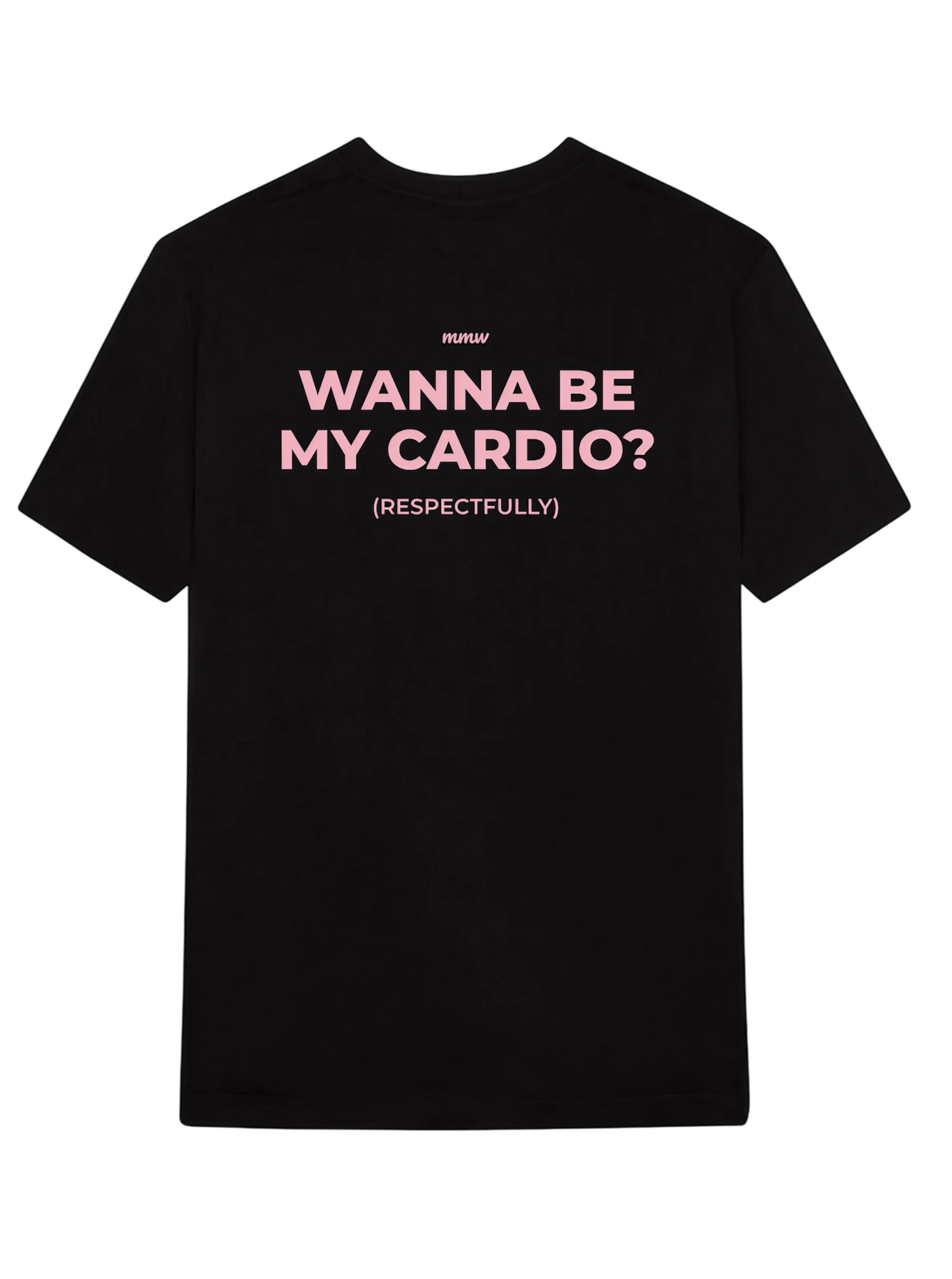 WANNA BE MY CARDIO? (BLACK)